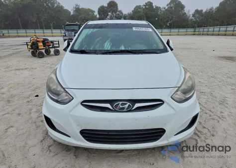 2013 Hyundai Accent Gls from USA, damaged, VIN KMHCT4AE2DU551417